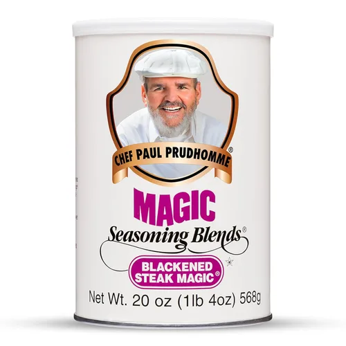 Vista 12 de Chef Paul Mezclas de Condimento Mágico de Redfish Ennegrecido Especias y Condimentos al Estilo Cajun Libres de Gluten, Sin MSG, Sabor Intenso