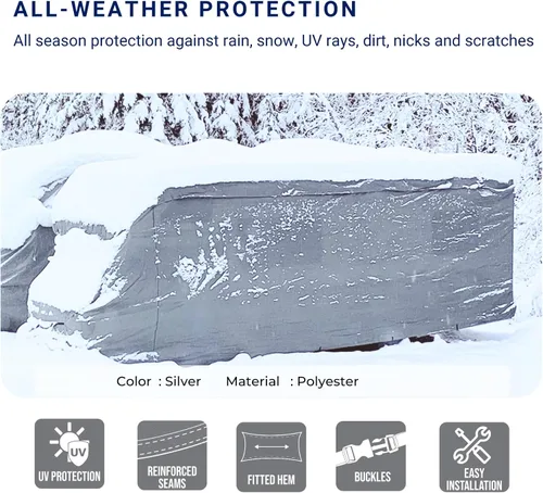 Vista 6 de EliteShield ShieldAll Ultimate Cubierta para Autocaravana Clase C, Cubierta Impermeable Resistente a UV para Autocaravana Clase C que se Ajusta a