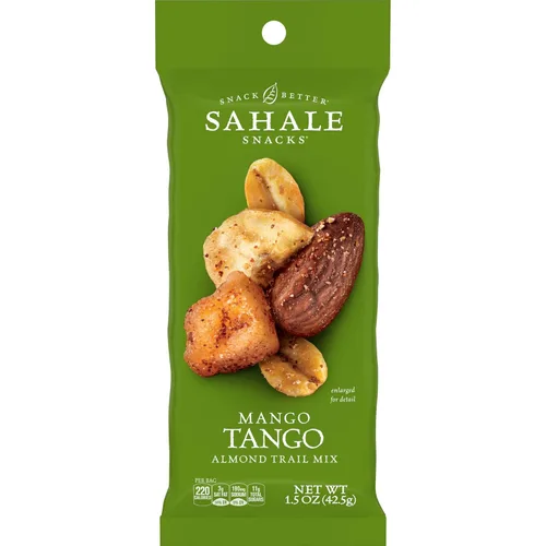 Vista 14 de Sahale Snacks Berry Macaroon Almond Trail Mix, bolsa Grab & Go de 1.5 oz (paquete de 18) - Frutos secos mixtos de lujo tostados en seco - Coco