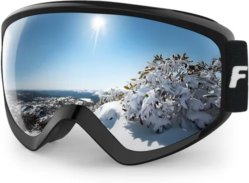 Vista 14 de findway - Gafas de esquí y snowboard para niños, niñas, jóvenes, diseño para usar sobre lentes