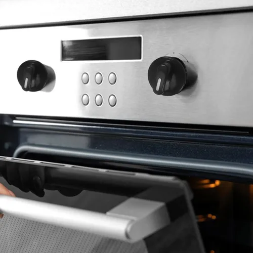 Vista 9 de Toyvian Perillas de interruptor de temporizador de repuesto para olla a presión eléctrica y horno, pomos universales de control de eje en forma de D