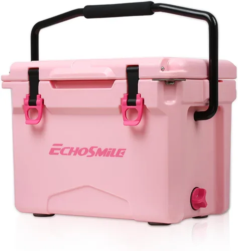 Vista 8 de EchoSmile 12/18/25 Quart Rotomolded Cooler, Built to Stand up to The Rigors of The Journey