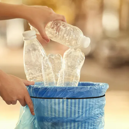 Vista 7 de 20 bandas de basura para botes de basura, bandas de goma elásticas para cubos de basura de 8 a 33 galones, bandas para contenedores de basura