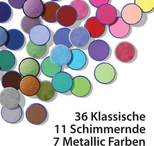 Vista 6 de Snazaroo - Pintura clásica para rostro y cuerpo, frasco de 0.66 oz (18.8 g), gris oscuro
