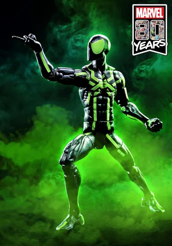 Vista 3 de Hasbro Marvel Legends Big Time Spider-Man Figura de acción de 6 pulgadas