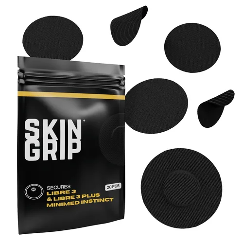 Vista 15 de Skin Grip Freestyle Libre 3 & Instinct - Parches adhesivos impermeables y resistentes al sudor para 10-15 días (no para Libre2), cubierta
