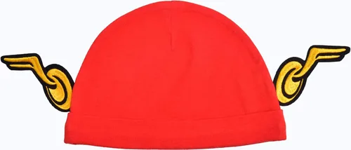 Vista 4 de WARNER BROS. The Flash Creeper Set Short Sleeve Creeper with Cap, The Flash Superhero Bodysuit, Baby Romper