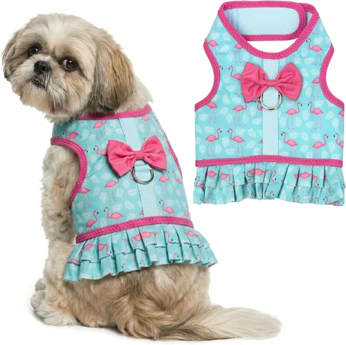 Vista 37 de Arnés para perro Parisian Pet - Arnés de libertad ajustable - Chaleco para perro de camuflaje verde - Arnés para perro de 100% tela de malla