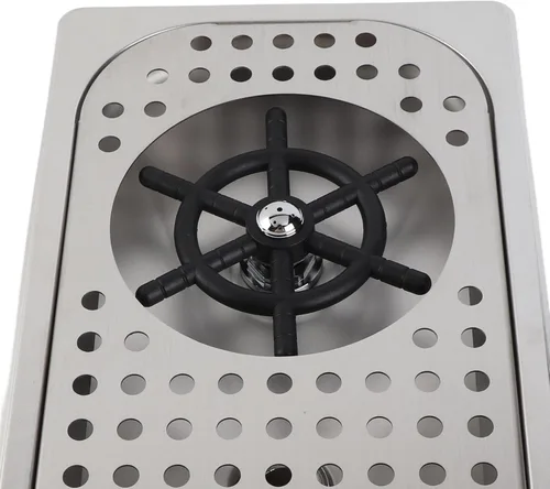 Vista 9 de Pitcher Rinser, 304 Stainless Steel Countertop Automatic Bar Glass Washer Cup Rinser, Cup Washer with Drain Drip Tray for Bar Coffee Shop