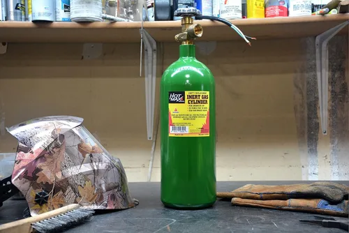 Vista 6 de Hot Max 23202 Tanque de argón/CO2 de 20 pies cúbicos - Vacío