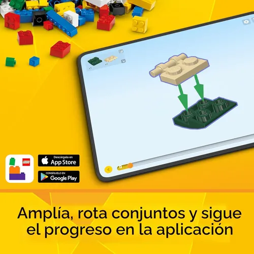 Vista 7 de LEGO Creator 3 en 1 Camión de Plataforma Plana con Juguete de Helicóptero, se Transforma de Juguete de Camión de Plataforma Plana a Avión de Hélice