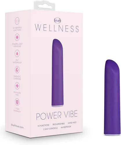 Vista 11 de Blush Novelties Wellness G Curve - Masajeador multisitio flexible 10 modos - Silicona curada Puria Platinum - Ultrasilk Smooth Recargable RumbleTech