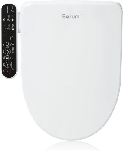 Barumi Bidé [BM-4000], Asiento de inodoro con bidé eléctrico, Asiento con calefacción, Agua tibia, Control de posición, Modo ecológico, Autolimpieza