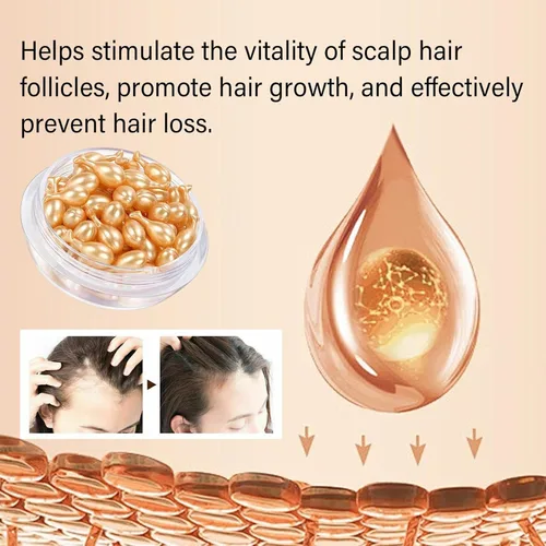 Vista 4 de 30 cápsulas para el crecimiento del cabello – Aceleran el crecimiento del cabello y engrosan el cabello en un 50-85% – Extractos de hierbas