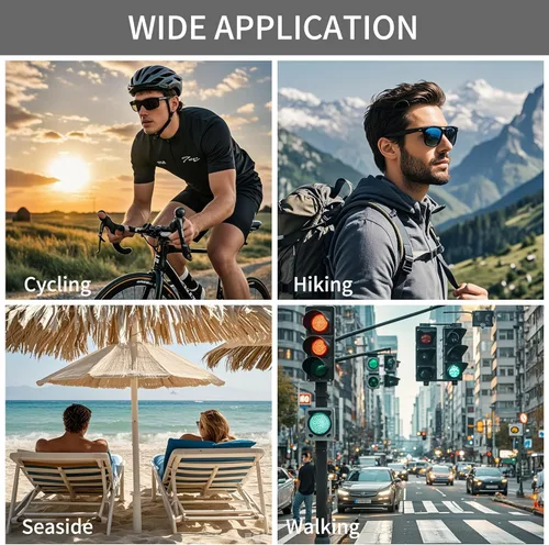 Vista 3 de RCstyle Accesorios para lentes inteligentes Ray-Ban Meta Wayfarer/Headliner/Skyler, vienen con almohadillas nasales, 4 pares, cordón ajustable