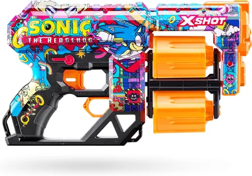 Vista 7 de XShot X-Shot-Skins-Series 1-Dread(24 Dardos) Sonic ROBOTNIK