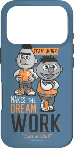 Vista 30 de Sesame Street Bert and Ernie Team Work Makes The Dream Work Case for iPhone 17