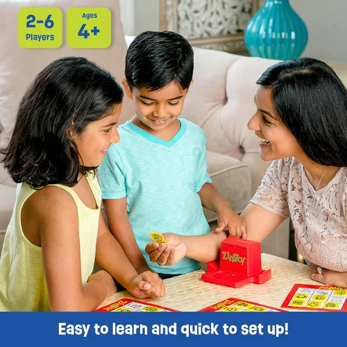 Vista 3 de ThinkFun 7706-T Zingo Word Builder Juego de Lectura Temprana - Juego Premiado para Prelectores y Lectores Tempranos