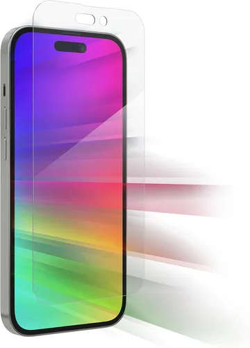 Vista 50 de ZAGG Glass Elite - Protector de pantalla antirreflejo para Apple iPhone 16e/ 14/13/ 13 Pro - Protección contra roturas 5X, tecnología antihuellas