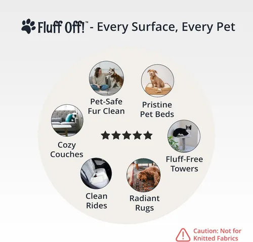 Vista 4 de Removedor de pelo para mascotas, cepillo de limpieza profunda para perros y gatos, diseño de mango ergonómico, rodillo de pelusa eficiente