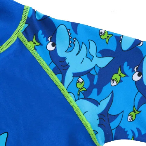 Vista 3 de TFJH E Traje de baño de 2 piezas con protección solar UPF 50+ para niños