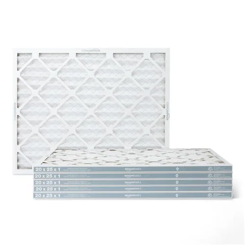 Vista 16 de Amazon Basics Paquete de 6 filtros de aire de 20 x 20 x 1 para horno de CA MERV 11 (tamaño real: 19.75 x 19.75 x .75 pulgadas)