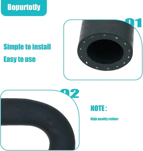 Vista 6 de 551699 Manguera de derivación de núcleo de calentador con 2 abrazaderas para motor de la serie LS o LT