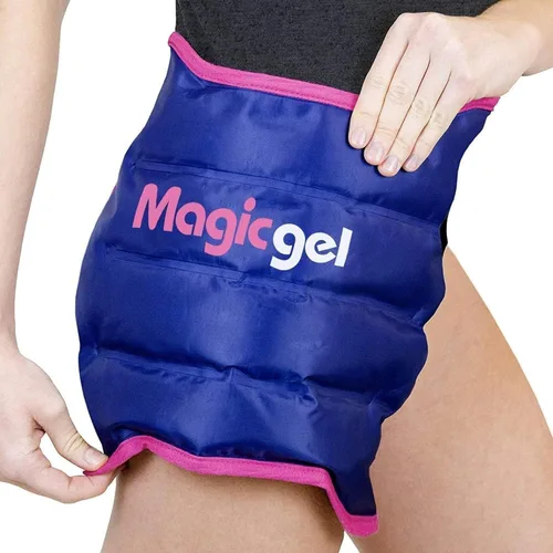 Vista 9 de Magic Gel Envoltura de Paquete de Hielo para Cadera Extra Grande – Paquete Frío Reutilizable para Bursitis de Cadera, Cirugía de Reemplazo de Cadera