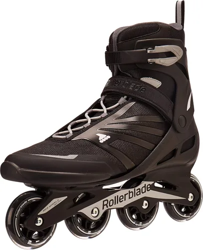Vista 8 de Rollerblade Zetrablade - Patines en línea para hombres adultos, color negro y plateado
