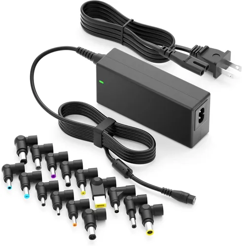 Vista 9 de Powseed Cargador universal para portátil de 45 W para HP Dell Acer Asus Samsung Sony Toshiba Fujitsu Gateway Delta NEC Liteon Notebook Chromebook