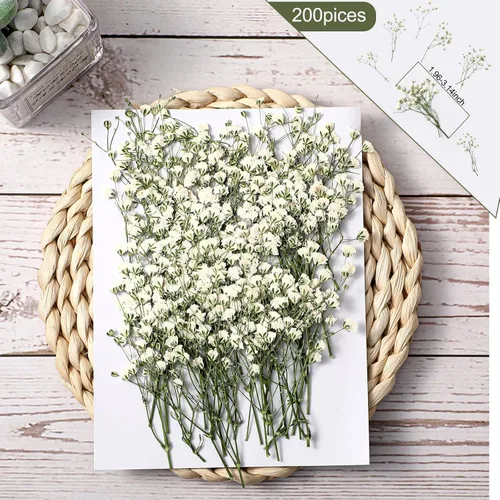 Vista 2 de Fabbay Juego de 50 envolturas de invitaciones de boda, sobre para invitaciones de 5 x 7 pulgadas, autoadhesivas, sello de cera dorada, flores secas