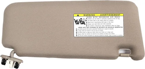 Vista 3 de Ezzy Auto visera para Toyota Camry con quemacocos y visera con luz 2007, 2008, 2009, 2010, 2011.