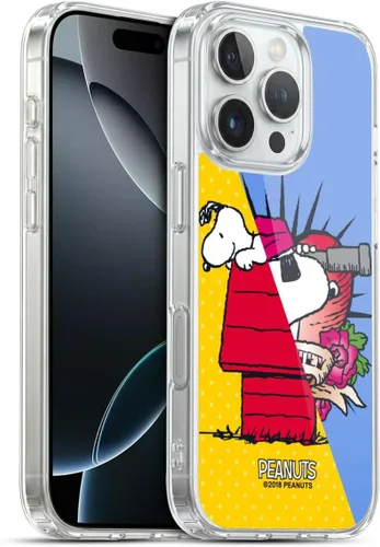 Vista 163 de Head Case Designs Officially Licensed Peanuts Charlie & Woodstock Nap Halfs and Laughs Gel Case [Military Grade Protection] Compatible with Apple