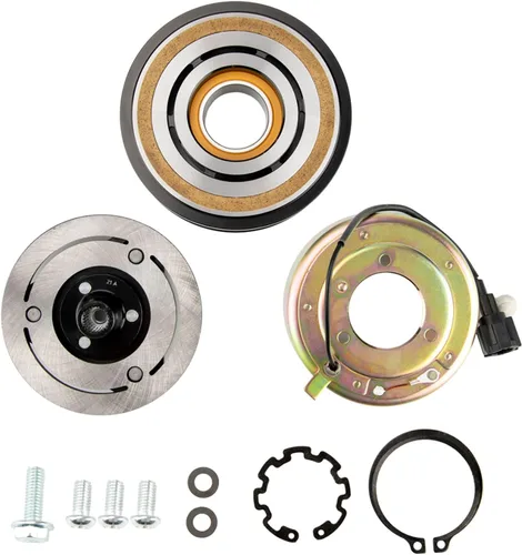 Vista 14 de Embrague del Compresor de AC KAX 2007-2010 Compatible con Nissan Versa 1.8L Manual, 2009-2010 Versa 1.6L, Reemplaza para 57887