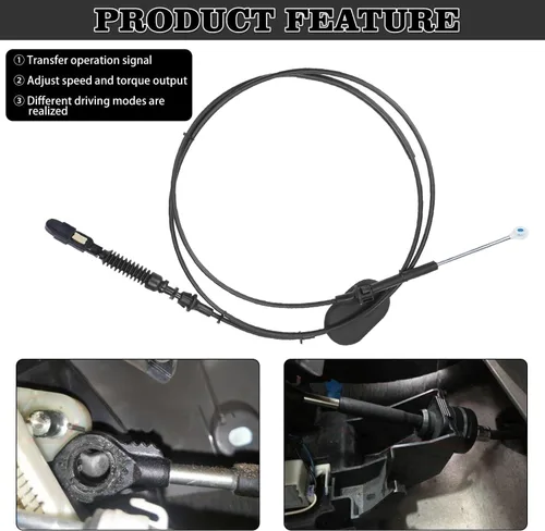 Vista 3 de WayJun Cable de Cambio de Transmisión Automática Compatible con Tahoe 1995-1999 Suburban 1995-1999 Escalade 1999-2000 Reemplazo para cable de cambio