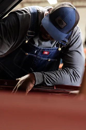 Vista 8 de Dickies - Overol para hombre, con bolsillo en la pechera