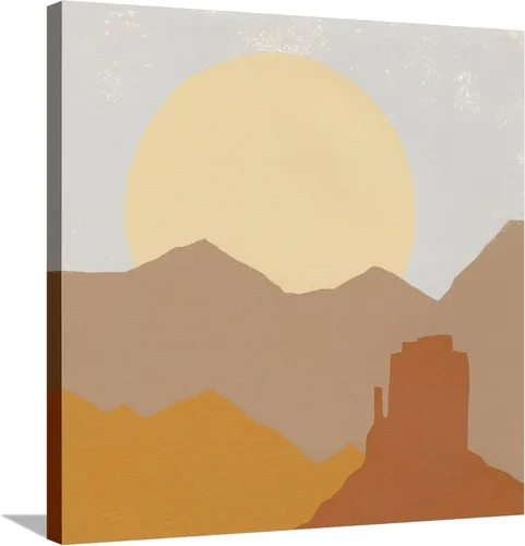 Vista 8 de ART.COM Impresión artística para pared Sol del desierto I por Moira Hershey, 16 x 16 pulgadas