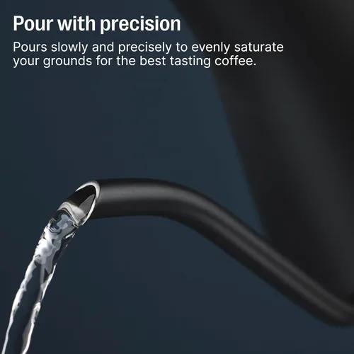 Vista 7 de Fellow Stagg EKG Pro - Hervidor eléctrico de cuello de cisne para café y té, calentamiento rápido, control preciso de temperatura, programación