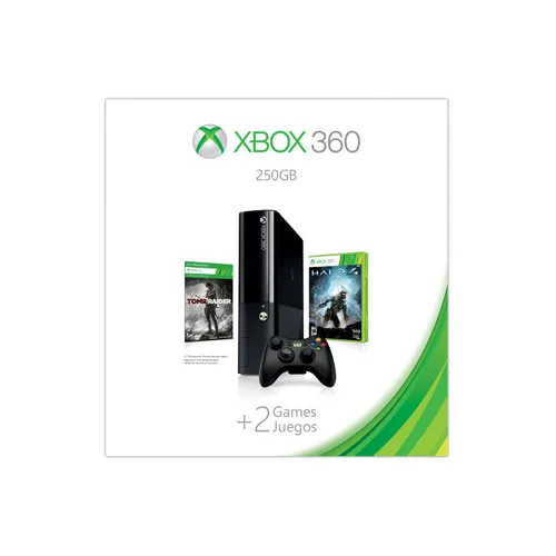 Vista 3 de Xbox 360 E 250GB Holiday Value Bundle Xbox 360