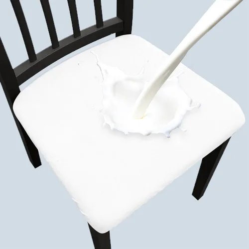 Vista 18 de Fundas de asiento para silla de comedor, juego de 6 fundas lavables para sillas de comedor, fundas extraíbles para sillas de cocina, fundas