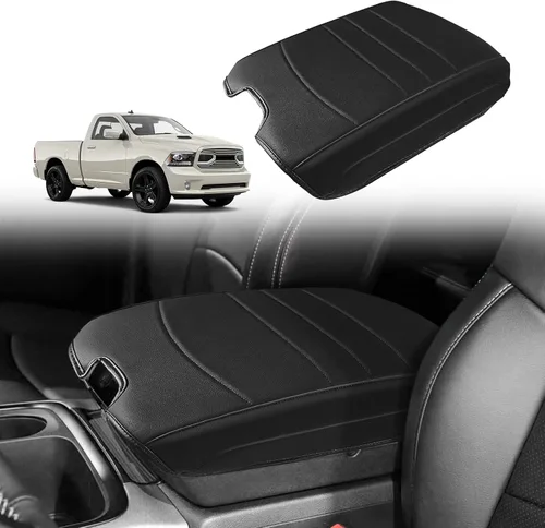 Vista 107 de Muslogy Funda para reposabrazos de consola central apta para Chevy Silverado/Tahoe y GMC Sierra/Yukon 2007-2013, cómoda almohadilla