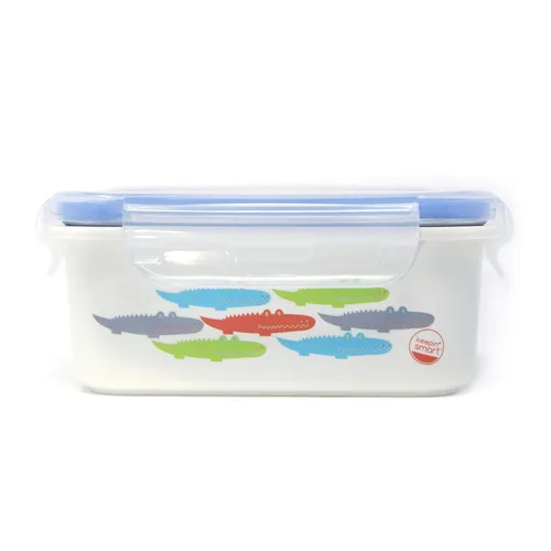 Innobaby Keepin' Fresh - Lonchera Bento de acero inoxidable con tapa para niños y niños pequeños, 16 onzas, almacenamiento de alimentos sin BPA,
