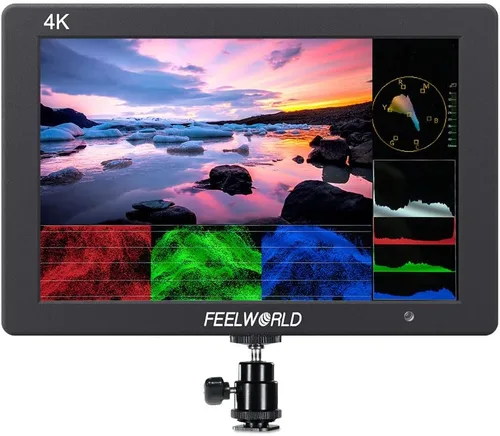 FEELWORLD T7 7 pulgadas IPS 4K HDMI Cámara Monitor de campo Asistencia de video Full HD 1920x1200 carcasa de aluminio sólido DSLR Monitor con