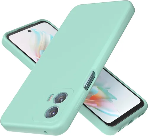 Funda para Moto G 5G 2023, silicona líquida suave protectora y forro de microfibra antiarañazos, a prueba de golpes, compatible con Moto G 5G 2023