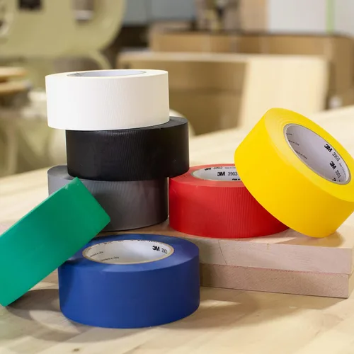 Vista 6 de 3M Cinta adhesiva de vinilo 3903, color gris, 2 in x 50 yd 7.3 mil, envuelta individualmente convenientemente empaquetada