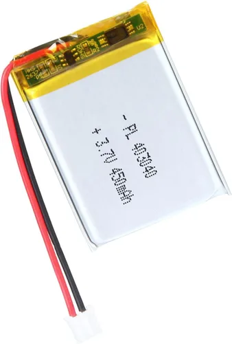 Vista 55 de 802030 Batería Lipo de 3.7V 400mAh 802030 Juego de Batería de Polímero de Litio Recargable con Conector JST PH2.0mm para Dispositivo Electrónico
