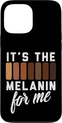 Vista 24 de Melanin for Me Black Pride BHM African Men Women Kids Gift Case for iPhone 17