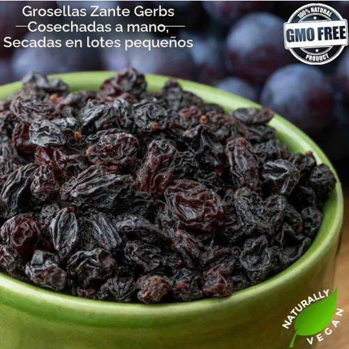 Vista 6 de Frutas secas GERBS, Top 14 libres de alergia alimentaria, sin sulfuro, sin conservantes, sin OMG, vegano