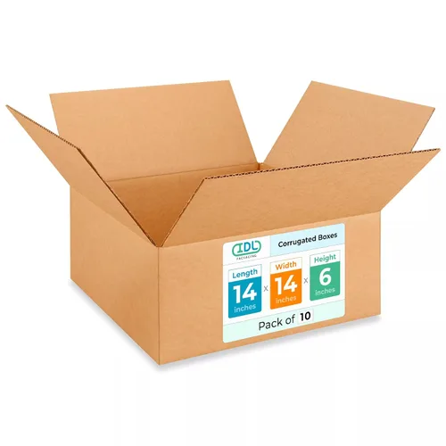 Vista 273 de Cajas largas de mudanza y envío de 18 x 9 x 9 pulgadas (paquete de 10) – Extra resistentes 200 libras frente a las regulares – Cajas de embalaje