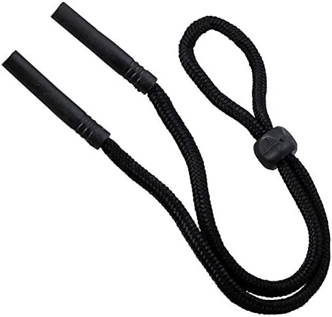 BIRCH's Black Sports Safety Glasses Sunglasses Holder Eyeglasses Neck Cord String Retainer Strap